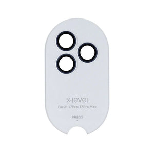 X-Level iPhone 17 Pro 6.3 & iPhone 17 Pro Max 6.9 AR-Spotlight Camera Lens Protector - Blue