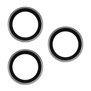 X-Level iPhone 17 Pro 6.3 & iPhone 17 Pro Max 6.9 AR-Spotlight Camera Lens Protector - Silver