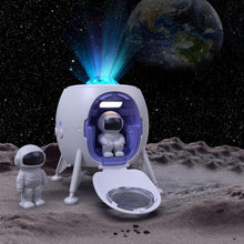 Load image into Gallery viewer, Astronaut Lander Indoor Galaxy Projector | Spacecraft Ceiling Projector Light with Remote Control | 2 Astronaut Toys Decoration
