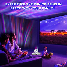 Load image into Gallery viewer, Astronaut Lander Indoor Galaxy Projector | Spacecraft Ceiling Projector Light with Remote Control | 2 Astronaut Toys Decoration
