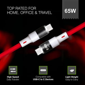 ERD USB-C To USB-C Metal Data Cable