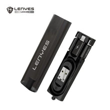 Load image into Gallery viewer, LENYES 5-In-1 Multifunctional Storage Box | 60W Fast Charging | Multiple Adapters |- Black
