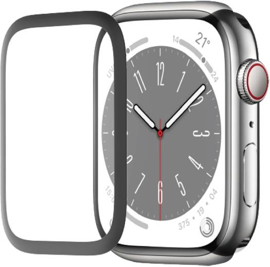 Blupebble Graphene Tempered Glass Screen Protector, for Apple Watch (45mm)