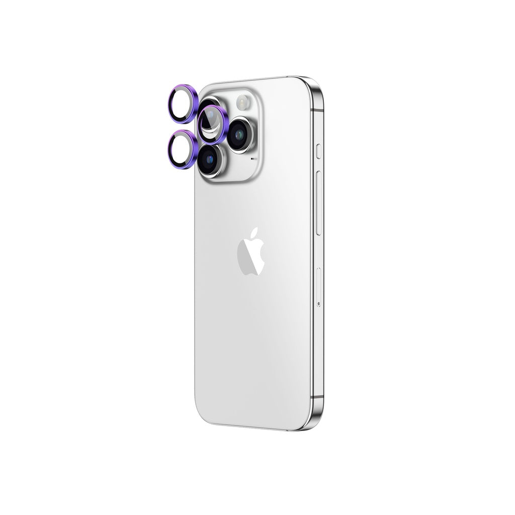 Amazingthing AR Lens Protector for iPhone 15 Pro | 15 Pro Max- Symphony Purple
