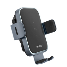 Load image into Gallery viewer, Momax Q.mount Smart 6 Dual Coil wireless charging car mount
