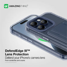 Load image into Gallery viewer, AT Titan Pro Mag Wallet Case for iPhone 15 Pro Max - Grey
