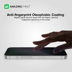 Amazingthing 3D fully cover Radix Glass for iPhone (15 PRO MAX / 2023) - Privacy