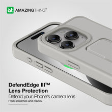 Load image into Gallery viewer, AT Matte Pro Magsafe Drop proof Case for iPhone 15 Pro Max- Grey
