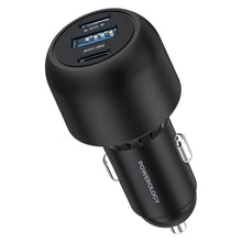 Load image into Gallery viewer, Powerology Ultra-Quick Car Charger 130W with 0.9m/3ft Type-C To Type-C Cable
