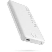 Load image into Gallery viewer, Anker 323M(PowerCore PIQ) 10000mAh Power Bank- White

