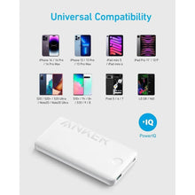 Load image into Gallery viewer, Anker 323M(PowerCore PIQ) 10000mAh Power Bank- White
