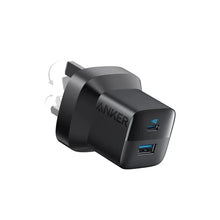 Load image into Gallery viewer, Anker 323 Charger w/ 310 usb-c to Usb Cable  (33W 3ft) Black
