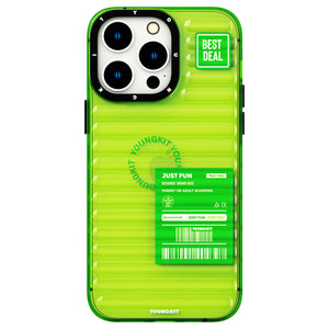 Youngkit Fluorite Protective for iPhone 14 Pro Max- Green