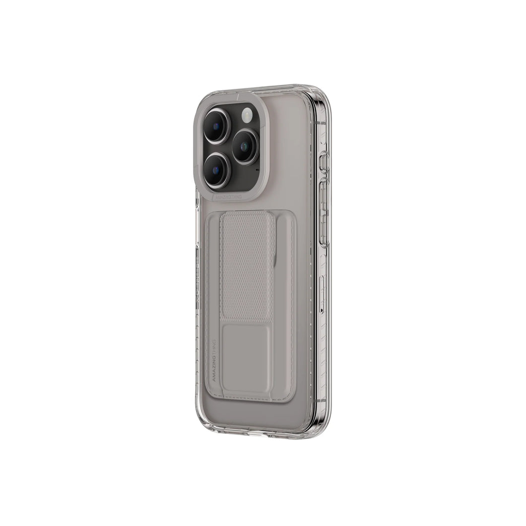 AT Titan Pro Mag Wallet Case for iPhone 15 Pro - Grey