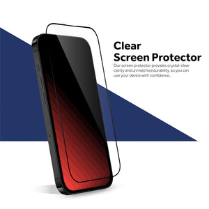 Decrypt Screen Protector for iPhone 15 Pro Max - Clear