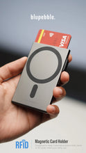 Load image into Gallery viewer, Blupebble 3 Standard Sized Magnetic Card Holder With RFID Protection
