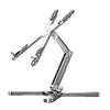 BLUPEBBLE DOUBLE-X ADJUSTABLE AND FOLDABLE ALUMINIUM ALLOY LAPTOP STAND (11 TO 17 INCH)