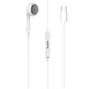 BLUPEBBLE MONO STEREO EARPHONE WITH TYPE-C CONNECTOR 1.2 METER WHITE