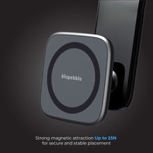 Load image into Gallery viewer, BLUPEBBLE NAVI MAGNETIC MOUNT WITH MAGSAFE PHONE HOLDER- BLACK
