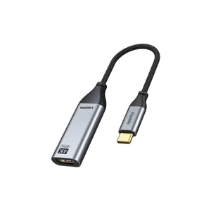 Blupebble USB TYPE C TO display port  Adapter (0.2 meter) - Gray