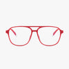 Barner Screen Glasses BRAD - Burgundy red