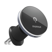 Load image into Gallery viewer, Momax Q.Mag Mount 5 15W magnetic wireless charging car mount (Vent mount)
