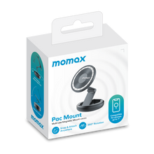 Load image into Gallery viewer, MOMAX PAC MOUNT MULTI-USE MAGNETIC CAR MOUNT- Black
