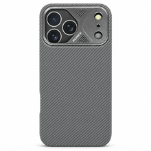 Load image into Gallery viewer, PUNKX Magnetic Protective Case for iPhone 17 Pro Max Shockproof Carbon Fiber Style Cover with Camera Lens Protection
