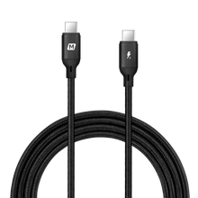 Load image into Gallery viewer, MOMAX GO LINK USB-C TO USB-C PD 100W 2M CABLE-BLACK
