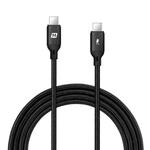 MOMAX GO LINK USB-C TO USB-C PD 100W 2M CABLE-BLACK