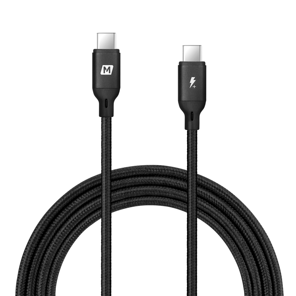 MOMAX GO LINK USB-C TO USB-C PD 100W 2M CABLE-BLACK