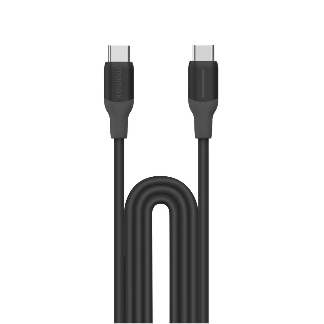 MOMAX 1-LINK FLOW 60W USB-C TO USB-C CABLE 1.2M-BLACK