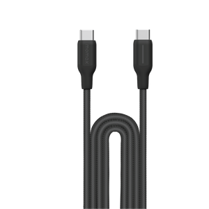 MOMAX 1-LINK FLOW 100W USB-C TO USB-C CABLE 3M-BLACK
