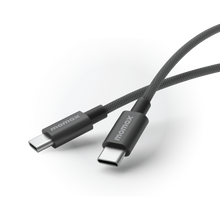 Load image into Gallery viewer, MOMAX ELITE 60W USB-C TO USB-C CABLE 1.5M-BLACK

