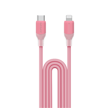 Load image into Gallery viewer, MOMAX 1-LINK FLOW 35W USB-C TO LIGHTNING CABLE 1.2M-PINK
