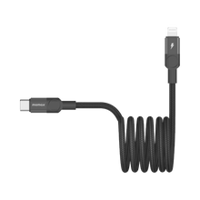 Load image into Gallery viewer, Momax Mag.Link Magnetic USB-C to Lightning Cable 60W 1M - Black
