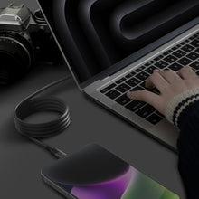 Load image into Gallery viewer, Momax Mag.Link Magnetic USB-C to Lightning Cable 60W 1M - Black
