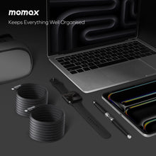 Load image into Gallery viewer, Momax Mag.Link Magnetic USB-C to Lightning Cable 60W 2M - Black
