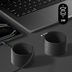 Momax Mag.Link Magnetic USB-C to Lightning Cable 60W 2M - Black