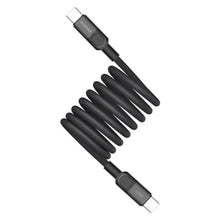 Load image into Gallery viewer, Momax Mag Link 60W USB-C To USB-C Magnetic Cable 2M - Black
