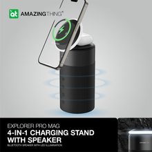 Load image into Gallery viewer, AT EXPLORER PRO MAG 4IN1 CHARGING STAND WITH SPEAKER
