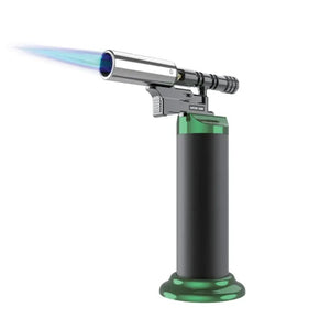 Green Lion Jet Flame Pro Windproof Lighter - Black - CVRGRM