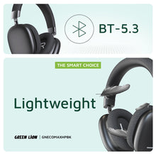Load image into Gallery viewer, Green Lion Echo Max Bluetooth Headphone - Black
