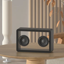Load image into Gallery viewer, Transparent Box Bluetooth Speaker - Black
