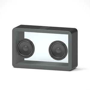 Transparent Box Bluetooth Speaker - Black