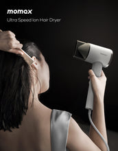 Load image into Gallery viewer, MOMAX ULTRA HAIR ULTRA-SPEED ION HAIR DRYER- Blue
