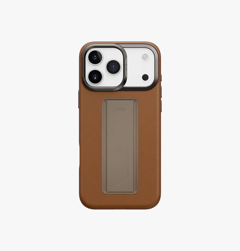 UNIQ Heldro Pro FlexGrip™ 17 pro max Leatherette Case