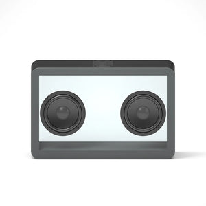 Transparent Box Bluetooth Speaker - Black