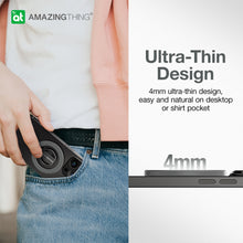 Load image into Gallery viewer, AT Titan Magnetic Phone Ring With Stand - Gray
