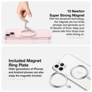 Amazing Thing Titan Mag Magnetic Grip with Adjustable Stand - powder pink